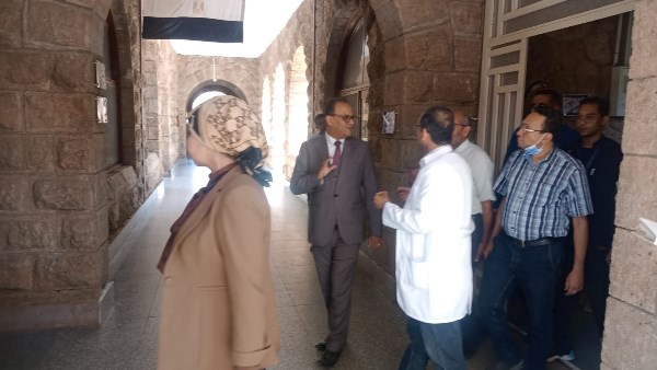 جولة مستشفى حميات قنا 