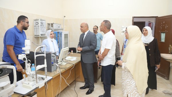 الكشف الطبى لجامعة قنا 