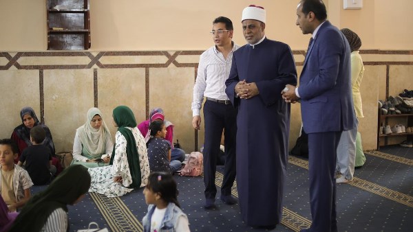 بالأقصر.. حضور أزهري رفيع في احتفالية اليوم العالمي للسرد القرآني بمعاهد الحرمين الشريفين بالأقصر.. حضور أزهري رفيع في احتفالية اليوم العالمي للسرد القرآني بمعاهد الحرمين الشريفين