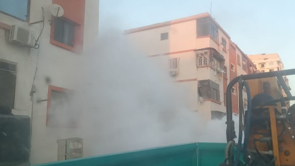 حملات مكثفة للحفاظ على الصحة العامة والحد من انتشار الحشرات الناقلة للأمراض