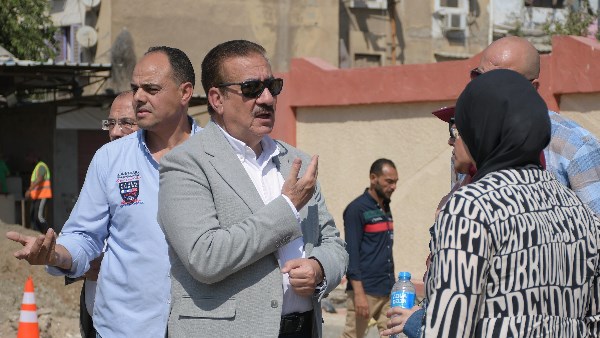 تطوير متكامل لشارع أسوان يشمل الرصف والإنارة الحديثة وزيادة المسطحات الخضراء