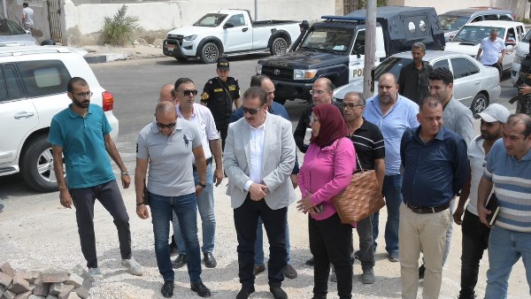 اللواء إبراهيم أبو ليمون يؤكد الحفاظ على الطابع التاريخي للميدان والحديقة خلال التطوير