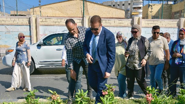 جولات محافظ بورسعيد التفقدية 