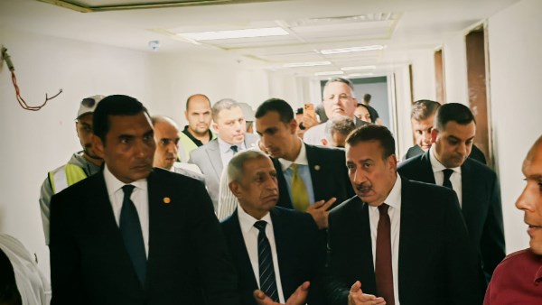وزير الرياضة خلال تفقد استاد النادي المصري: افتتاح تجريبي 23 ديسمبر