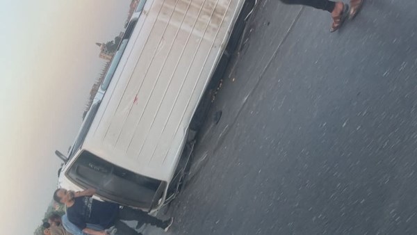 جانب من الحادث 