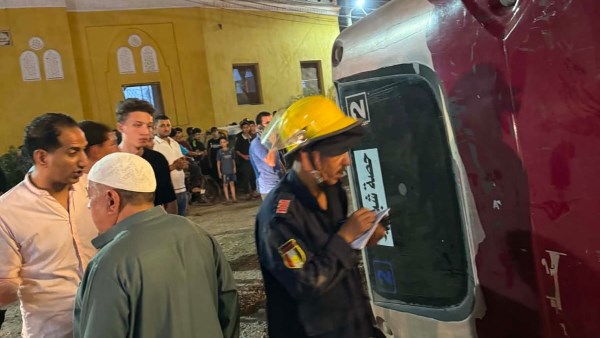 انقلاب اتوبيس بخط طنطا ـشبشير 