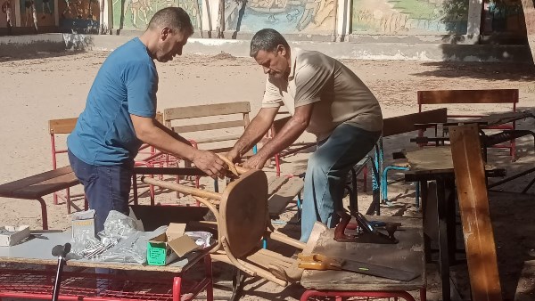 صيانة المدارس بالغربية