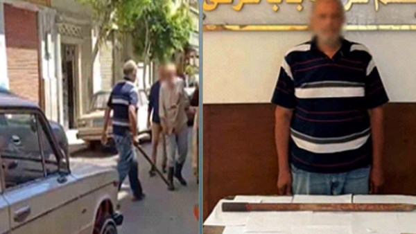 بسبب ركنة سيارة.. القبض على المتهم بتهديد شخص بعصا خشبية