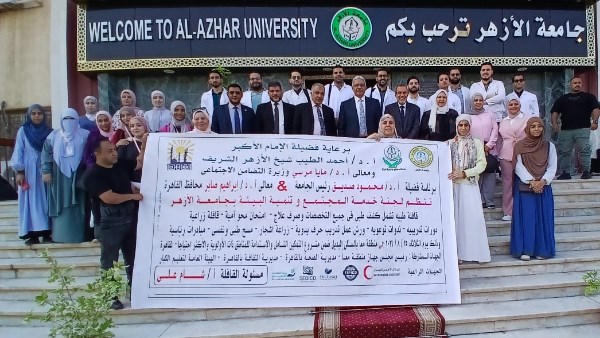 قافلة طبية شاملة لمنطقة النهضة
