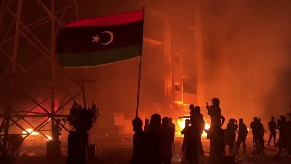إنقطاع الكهرباء في ليبيا 