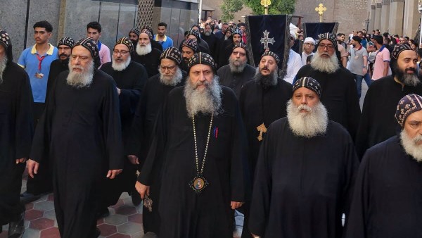 صلاة تجنيز القمص متاؤس المُحرقي