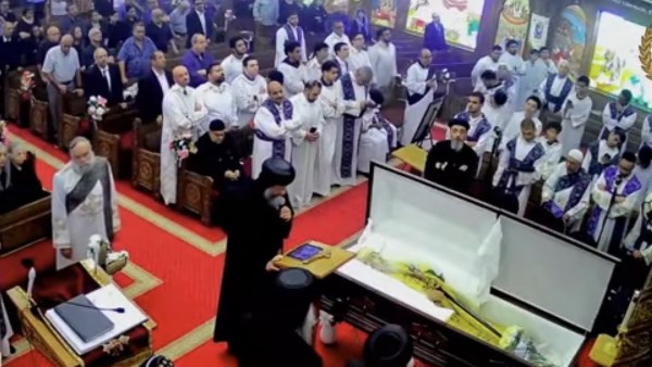 صلوات تجنيز الأنبا يوحنا 