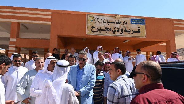 المحافظ خلال اللقاء 