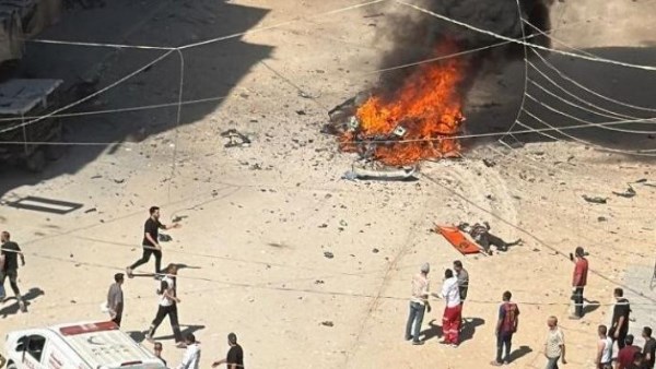 استهداف الاحتلال لغزة 