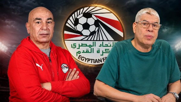 حسام حسن وأحمد شوبير 