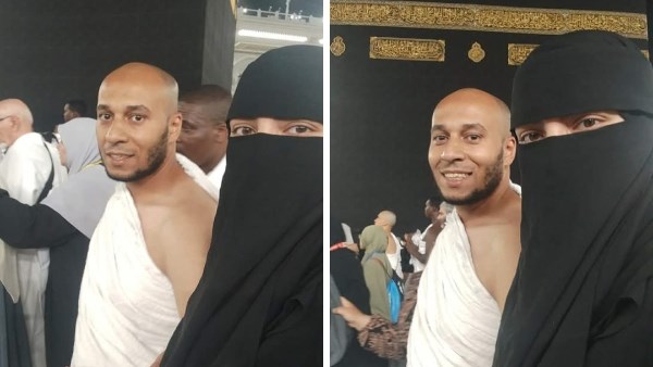 رسالة موجعة من أرملة لزوجها الشهيد أمام الكعبة 