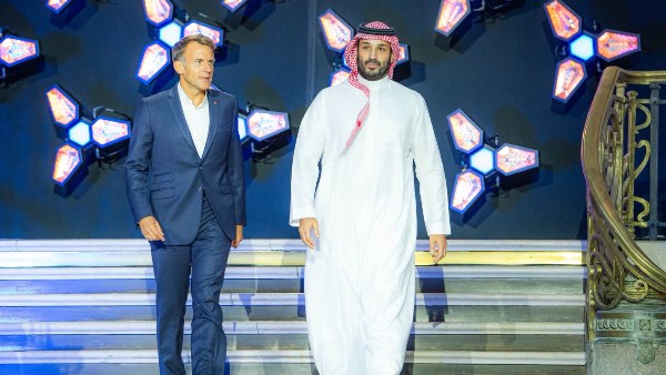 الأمير محمد بن سلمان و ماكرون