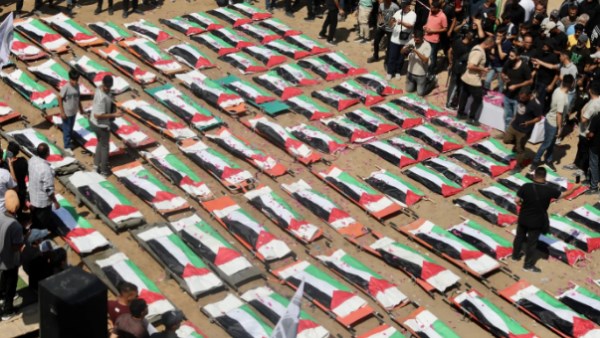 رفات 112 شهيدا في غزة