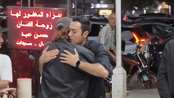 عزاء زوجة حسن عيد 