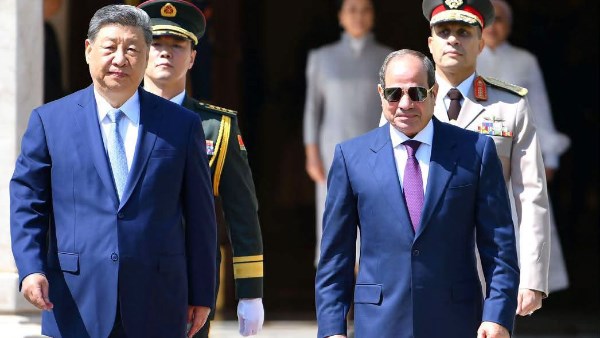 الرئيس السيسي والرئيس شي 