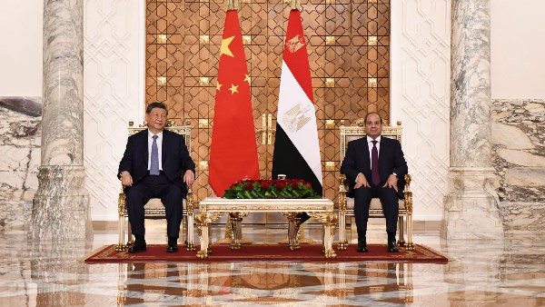 الرئيس السيسي والرئيس شي 