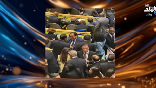 أبو العينين يلتقي مدبولي بالأمم المتحدة