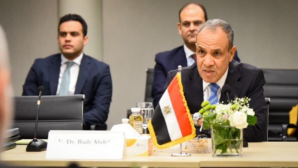الدكتور بدر عبد العاطي وزير الخارجية 