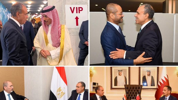 نشاط مكثف لوزير الخارجية خلال الجمعية العامة للأمم المتحدة: القضايا العربية