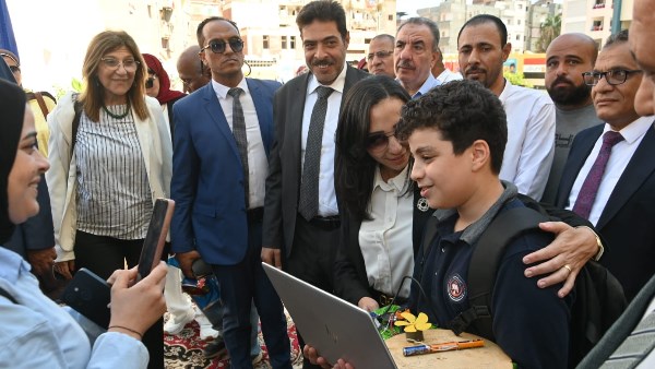  محافظ البحيرة الدكتورة جاكلين عازر