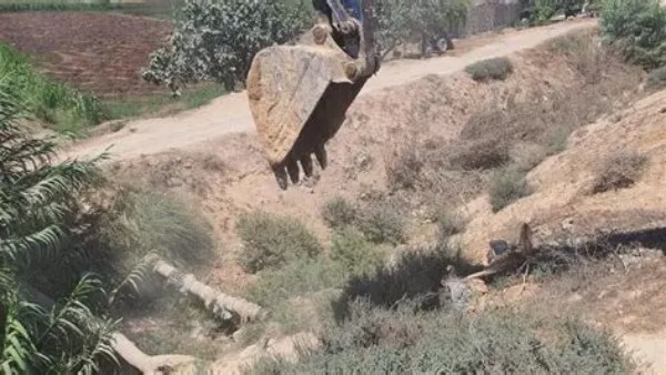 التعديات على أراضي أملاك الدولة 