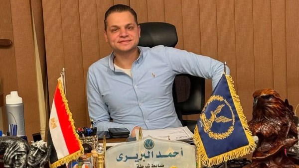 الرائد أحمد البريري رئيس مباحث مركز طهطا 