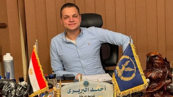 الرائد أحمد البريري رئيس مباحث مركز طهطا 