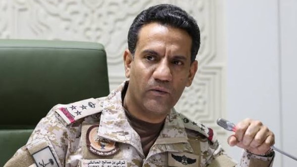المتحدث الرسمي باسم قوات التحالف "تحالف دعم الشرعية في اليمن" اللواء الركن تركي المالكي