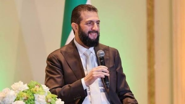 الرئيس السوري أحمد الشرع 