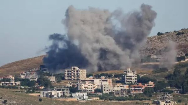 قصف إسرائيلي لجنوب لبنان- صورة أرشيفية