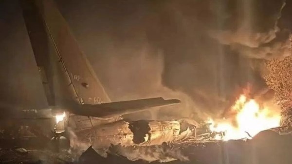 تحطم قاذفة استراتيجية روسية 