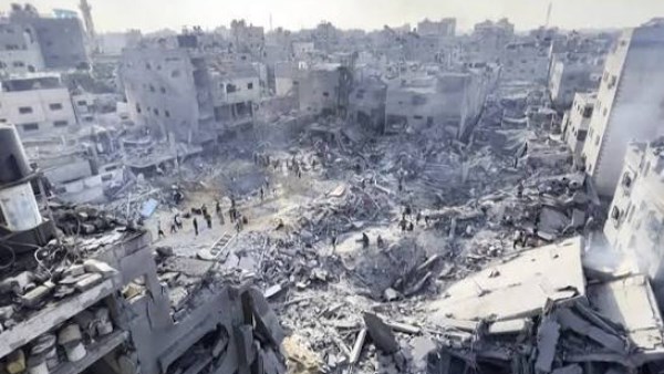 دمار واسع في غزة جراء العدوان الإسرائيلي 