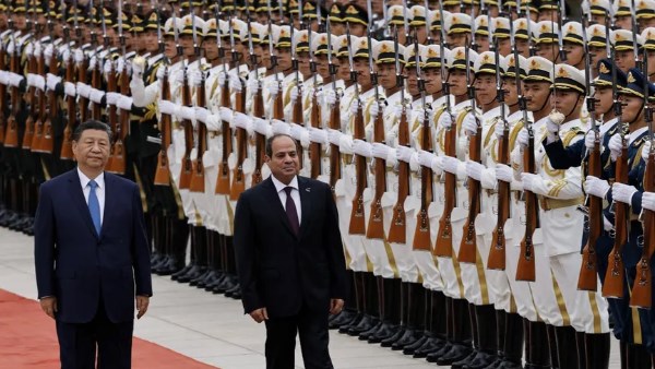 الرئيس الصيني والرئيس السيسي