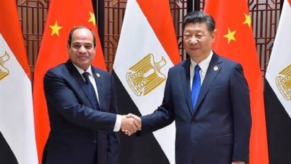 الرئيس السيسي ونظيره الصيني