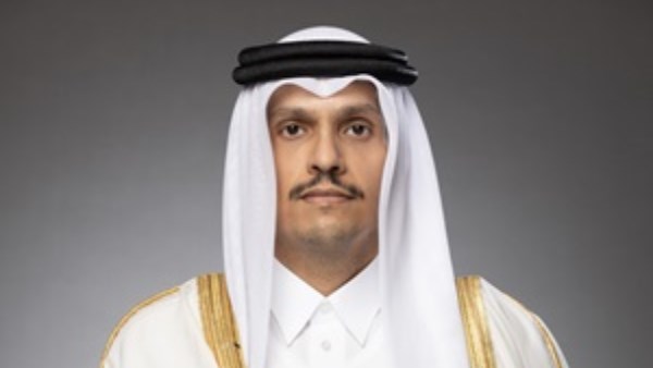 رئيس مجلس الوزراء ووزير الخارجية القطري الشيخ محمد بن عبد الرحمن آل ثاني
