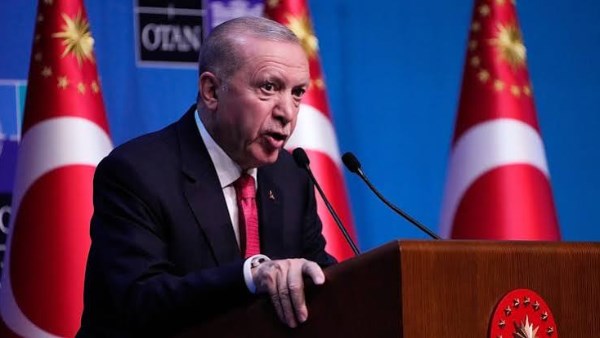  الرئيس التركي رجب طيب أردوغان
