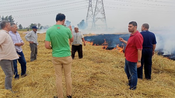مواجهة نوبات تلوث الهواء والحرق المكشوف