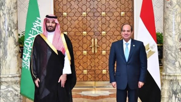 الرئيس السيسي وولي العهد 