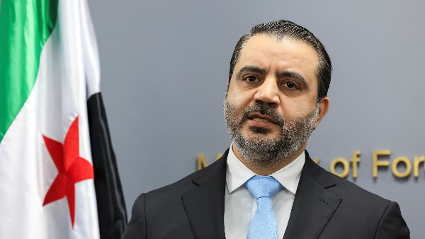 وزير الخارجية السوري أسعد الشيباني 