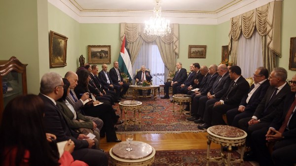 لقاء الرئيس الفلسطيني بعدد من الصحفيين والإعلاميين 