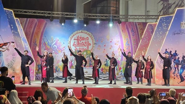 إبداعات أطفال غزة تزين دار الأوبرا المصرية