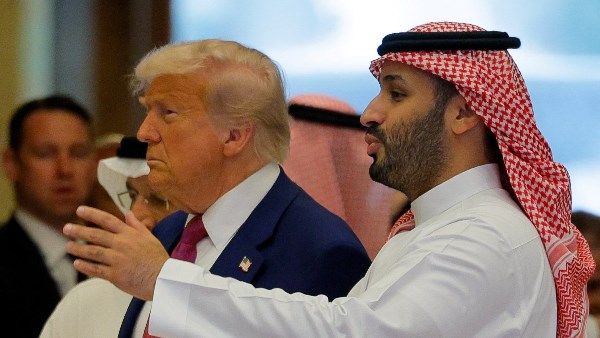 ولي العهد السعودي الأمير محمد بن سلمان والرئيس ترامب 