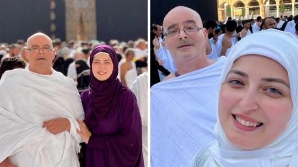 اسما رؤوف ووالدها الراحل