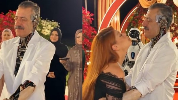 عملت والدها روبوت