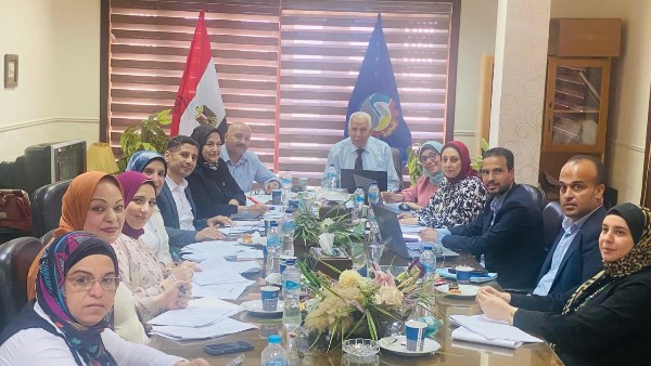 جامعة دمنهور تشارك في أعمال تقييم مشروعات المبادرة الوطنية للمشروعات الخضراء